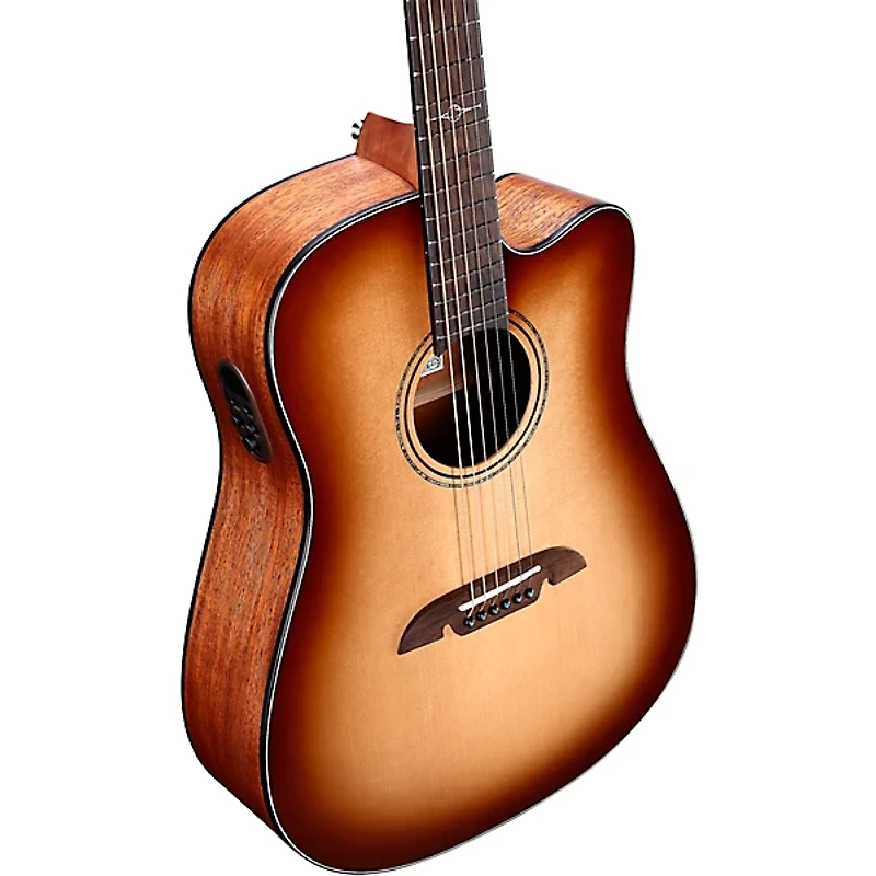 Alvarez AD60CE Dreadnought Acoustic-Electric Guitar Shadow Burst