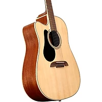 Alvarez AD60LCE Left-Handed Dreadnought Acoustic-Electric Guitar Natural
