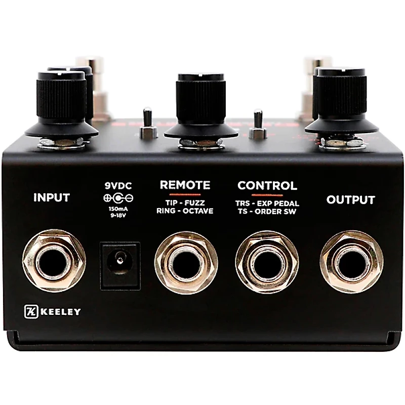 Keeley Octa Psi Transfigurating Fuzz Effects Pedal Black