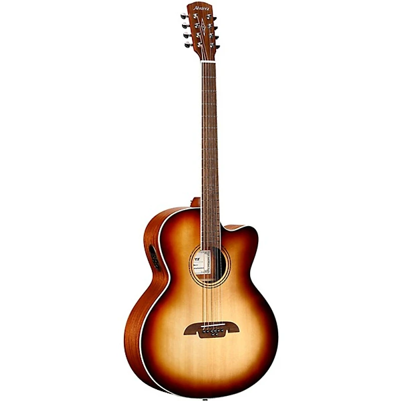 Alvarez ABT60CE 8-String Baritone Acoustic-Electric Guitar