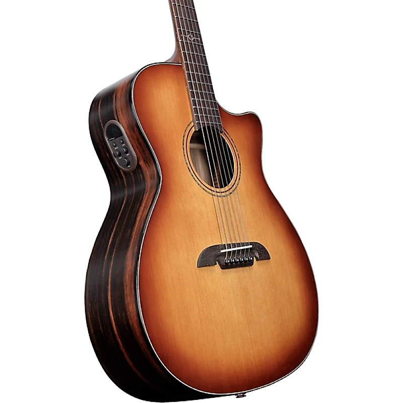 Alvarez AEG95CE Grand Auditorium Acoustic-Electric Guitar Shadow Burst