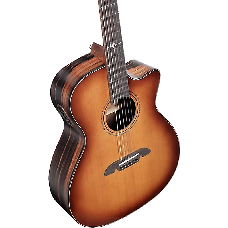 Alvarez AEG95CE Grand Auditorium Acoustic-Electric Guitar Shadow Burst