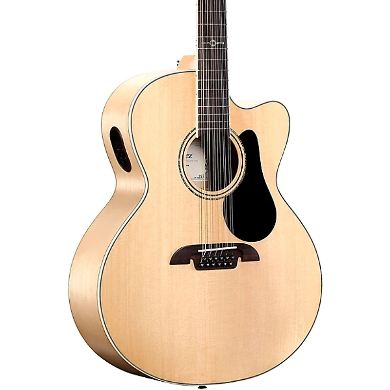 Alvarez AJ80CE 12-String Jumbo Acoustic-Electric Guitar Natural