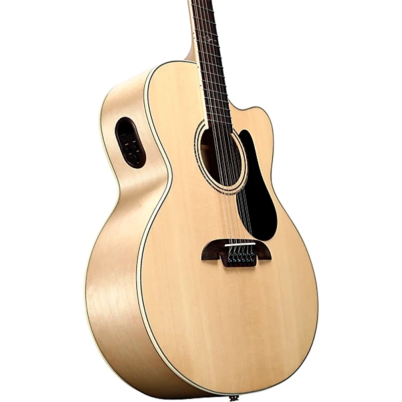 Alvarez AJ80CE 12-String Jumbo Acoustic-Electric Guitar Natural