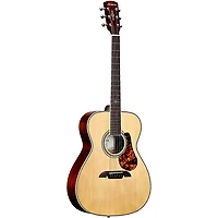 Alvarez MF60 Herringbone Folk-OM Acoustic Guitar Natural