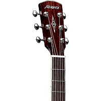 Alvarez MF60 Herringbone Folk-OM Acoustic Guitar Natural