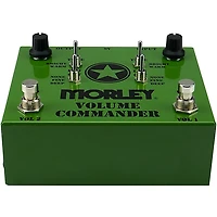 Morley Volume Commander Effects Pedal Green