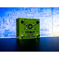 Morley Volume Commander Effects Pedal Green