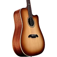 Alvarez MD60CE Herringbone Dreadnought Acoustic-Electric Guitar Shadow Burst