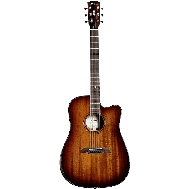 Alvarez MD66CE Custom Dreadnought Acoustic-Electric Guitar - Shadow Burst