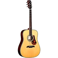 Alvarez MD70e Herringbone Dreadnought Acoustic-Electric Guitar Natural