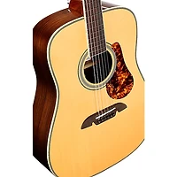 Alvarez MD70e Herringbone Dreadnought Acoustic-Electric Guitar Natural