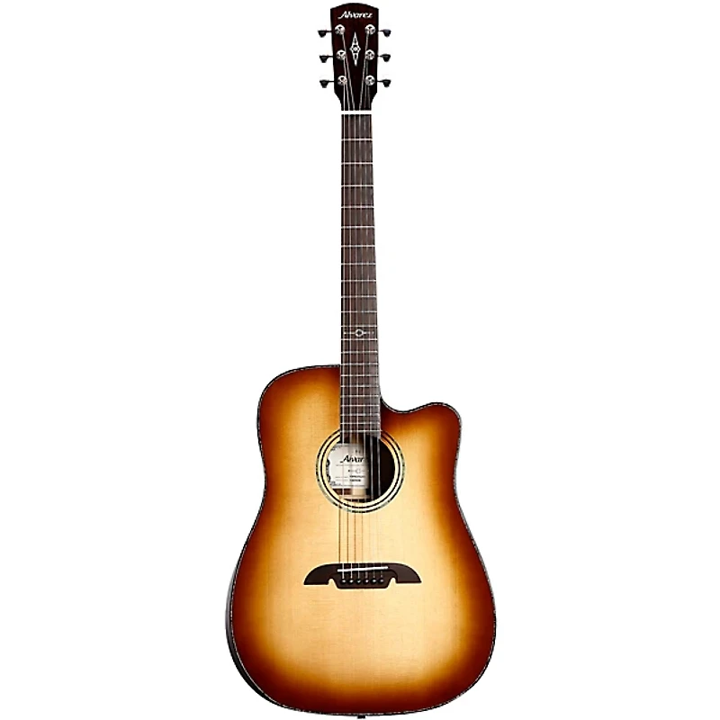 Alvarez MD70CE Custom Dreadnought Acoustic-Electric Guitar Shadow Burst