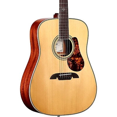 Alvarez MD60 Herringbone Dreadnought Acoustic Guitar Natural