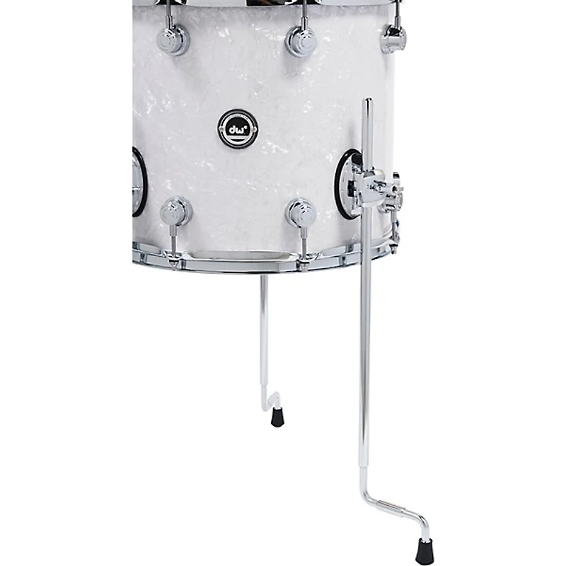 DW DWe Wireless Acoustic-Electronic Convertible 4-Piece Drum Set Bundle With 20" Bass Drum, Cymbals and Hardware