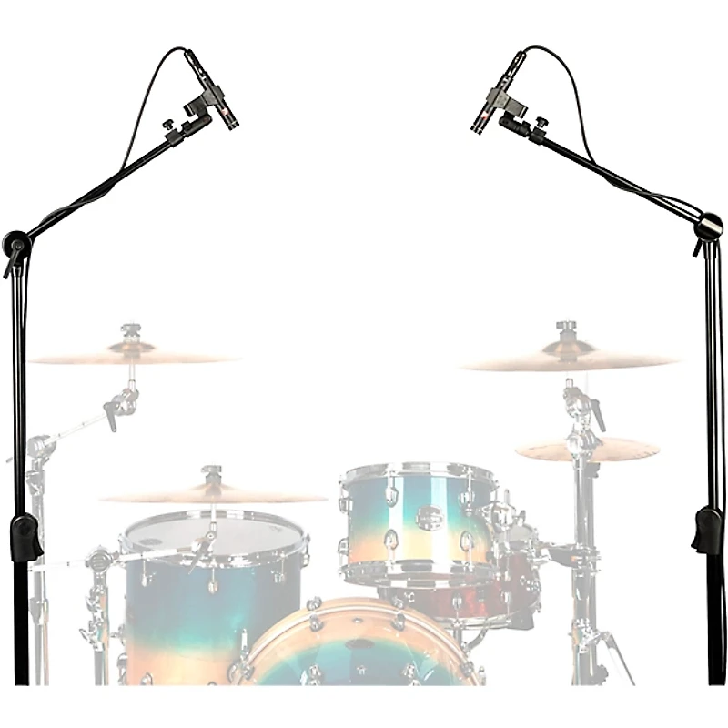 Hercules EZ Clutch Tripod Microphone Stand With Telescopic Boom Hideaway 2-in-1 Boom Arm