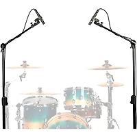 Hercules EZ Clutch Tripod Microphone Stand With Telescopic Boom Hideaway 2-in-1 Boom Arm