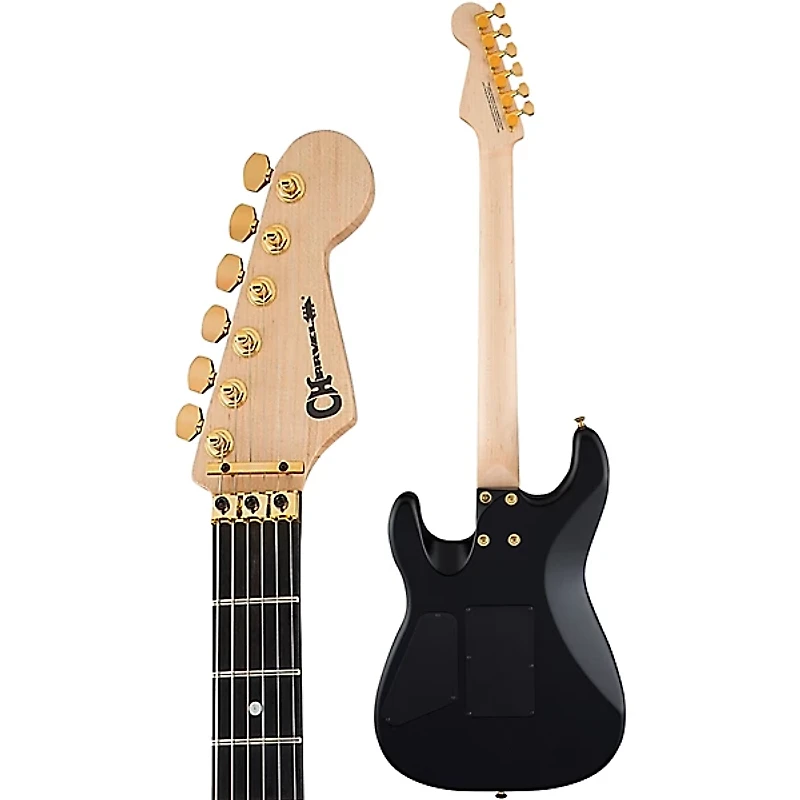 Charvel MJ San Dimas Style 1 HSS FR E Electric Guitar Satin Black