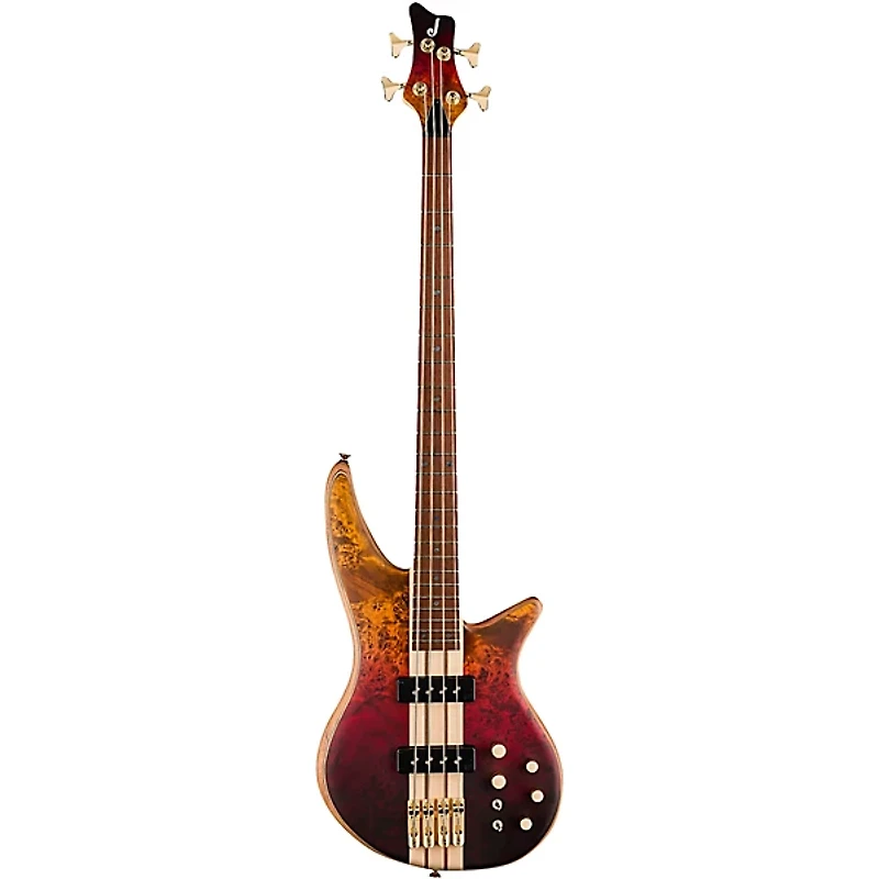 Jackson Pro Series Spectra Bass SBP IV Amber Flame