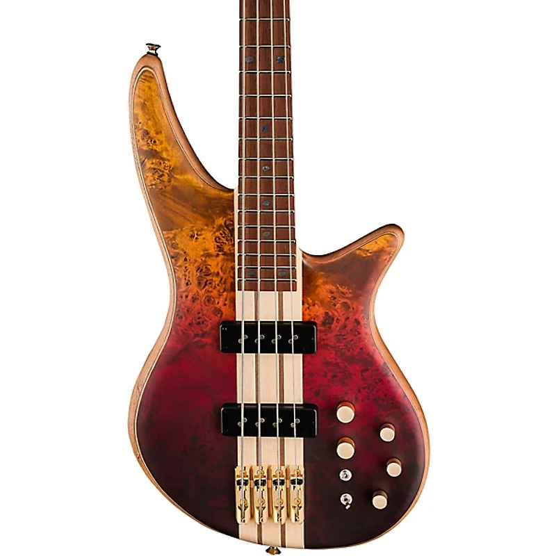 Jackson Pro Series Spectra Bass SBP IV Amber Flame