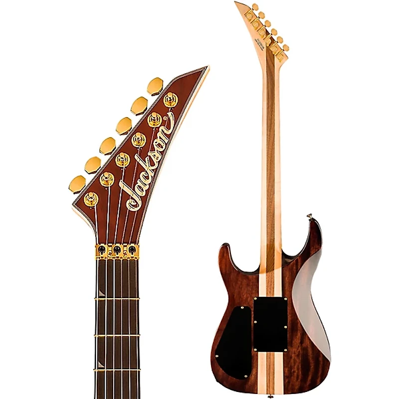 Jackson Pro Plus Series Soloist SLA3W Electric Guitar Walnut