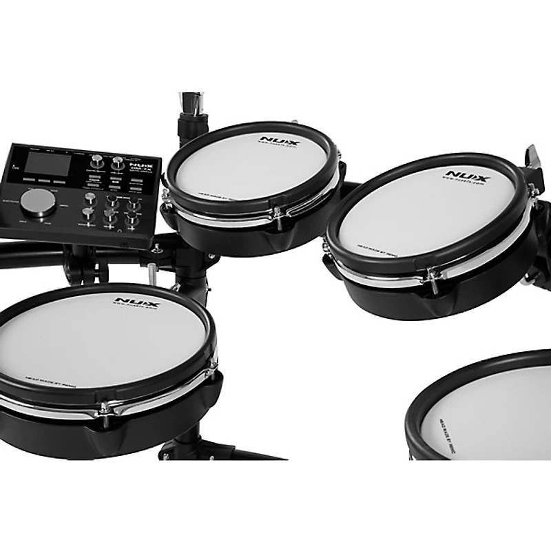 NUX DM-7X All-Remo Mesh-Head Digital Drum Kit Black