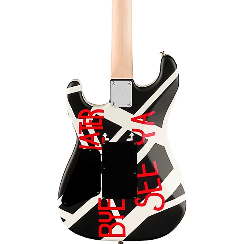 EVH Striped Series Crop Circles Electric Guitar Satin Crop Circles