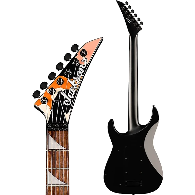 Jackson X Series Soloist SLX DX Camo Electric Guitar Butterscotch Camo