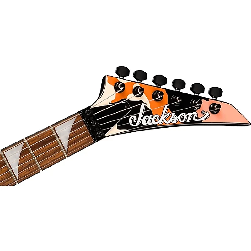 Jackson X Series Soloist SLX DX Camo Electric Guitar Butterscotch Camo