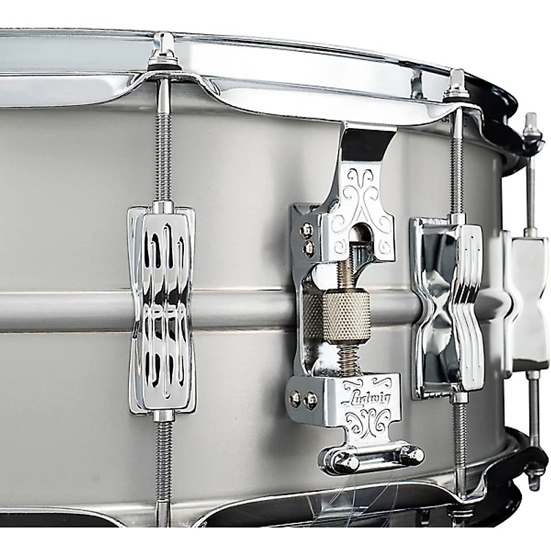 Ludwig Acro Aluminum Snare Drum 14 x 6.5 in.