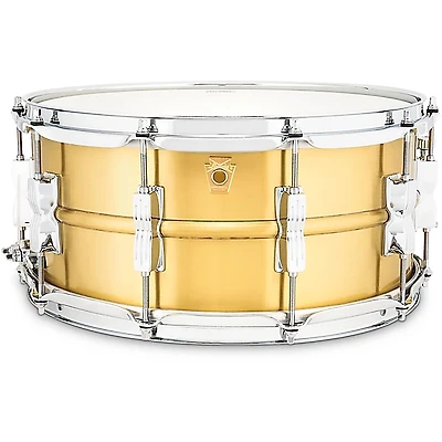 Ludwig Acro Brass Snare Drum 14 x 6.5 in.