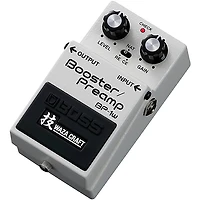 BOSS BP-1W Waza Craft Booster/Preamp Effects Pedal White