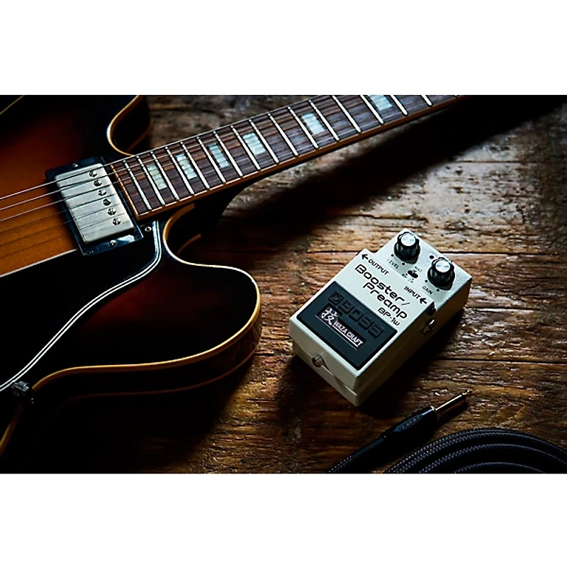 BOSS BP-1W Waza Craft Booster/Preamp Effects Pedal White