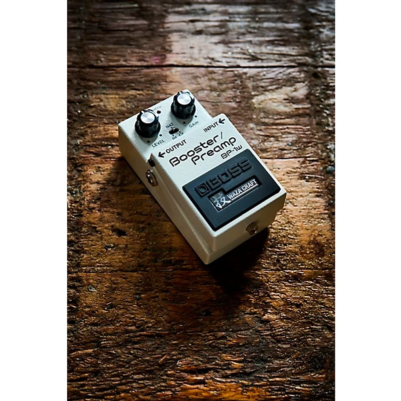 BOSS BP-1W Waza Craft Booster/Preamp Effects Pedal White