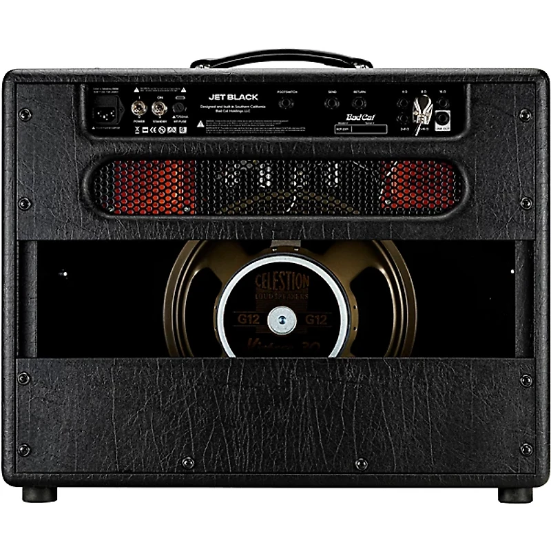 Bad Cat Jet Black 1x12 38W Tube Guitar Combo Amp Black
