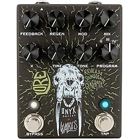 Walrus Audio Lore Reverse Soundscape Generator Delay/Reverb/Pitch/Modulation Effects Pedal - Onyx Edition Black
