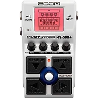 Zoom MS-50G+ Multistomp Guitar Effects Pedal - White