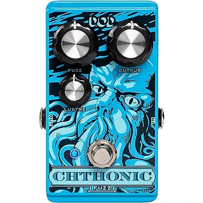 DOD Chthonic Fuzz Effects Pedal Bahama Blue