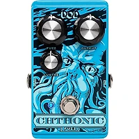 DOD Chthonic Fuzz Effects Pedal Bahama Blue