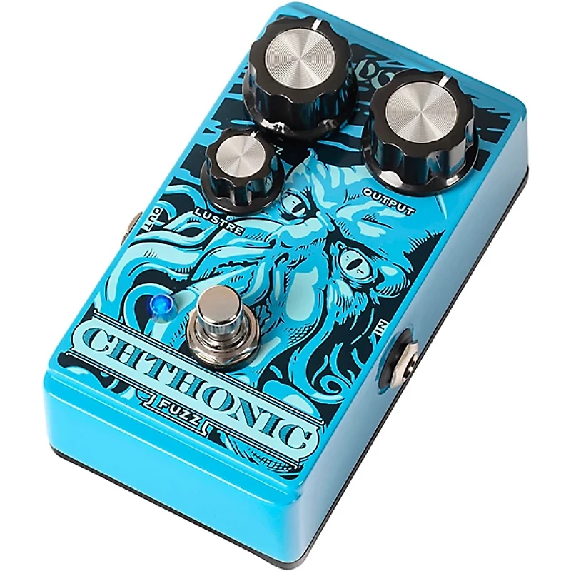 DOD Chthonic Fuzz Effects Pedal Bahama Blue