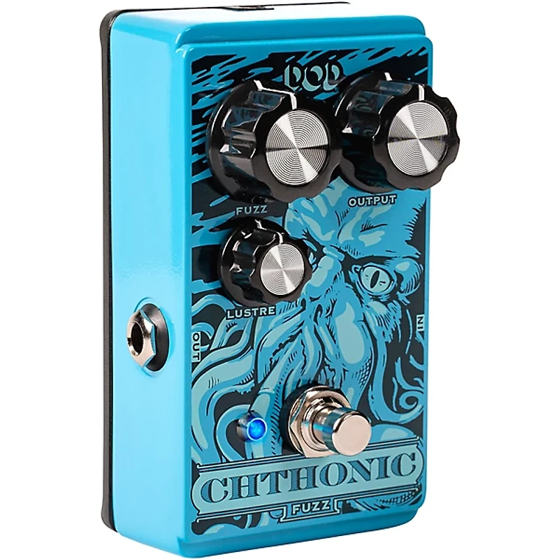 DOD Chthonic Fuzz Effects Pedal Bahama Blue