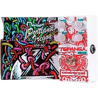Catalinbread Topanga Spring Reverb 3D Effects Pedal with 3D Glasses Red and White