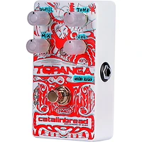 Catalinbread Topanga Spring Reverb 3D Effects Pedal with 3D Glasses Red and White