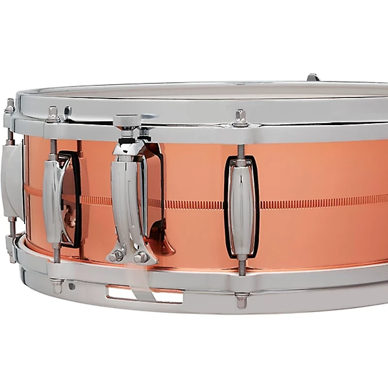 Gretsch Drums USA C2 2mm Polished Copper 8 Lug Snare Drum 14 x 5 in.