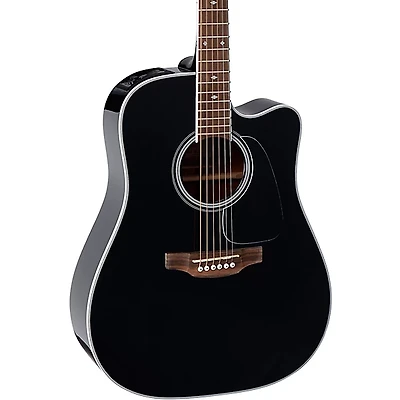 Takamine GD34CE Dreadnought Acoustic-Electric Guitar Black