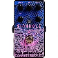 Catalinbread Sinkhole Ethereal Reverb Effects Pedal Blue and Pink