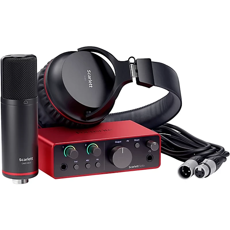 Focusrite Scarlett Studio Pack Gen 4 With AVID Pro Tools Artist Perpetual License