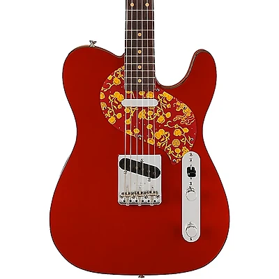 Fender Limited-Edition Raphael Saadiq Telecaster Electric Guitar - Dark Red Metallic