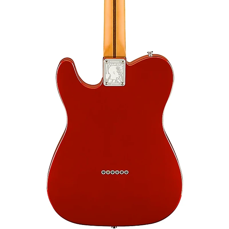 Fender Limited-Edition Raphael Saadiq Telecaster Electric Guitar - Dark Red Metallic