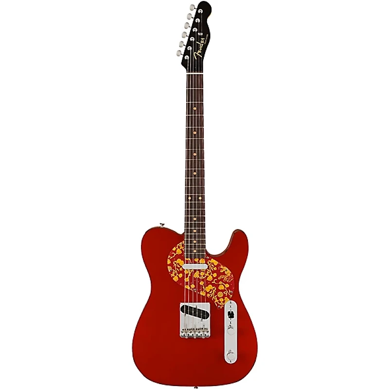 Fender Limited-Edition Raphael Saadiq Telecaster Electric Guitar - Dark Red Metallic